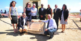 Transferring of the California Lighthouse to the Monumentsfund Aruba